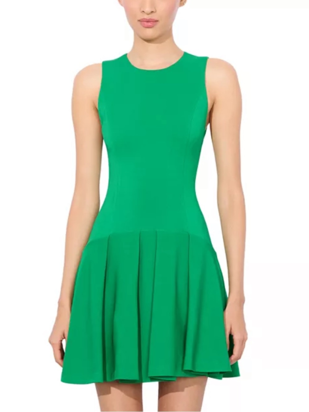 Alice + Olivia Adley dress light emerald 4